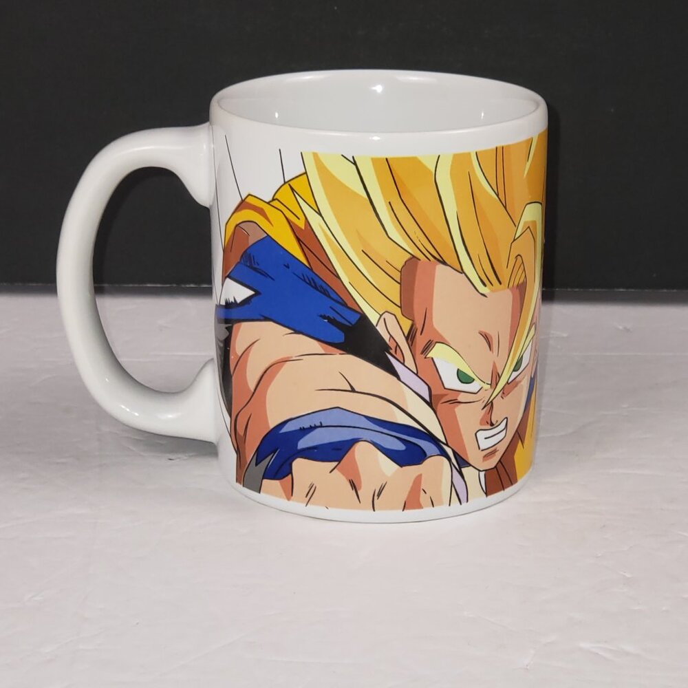 Dragon Ball Z Goku Mug 2001 Bird Studio Cup Collectible Funimation Vintage